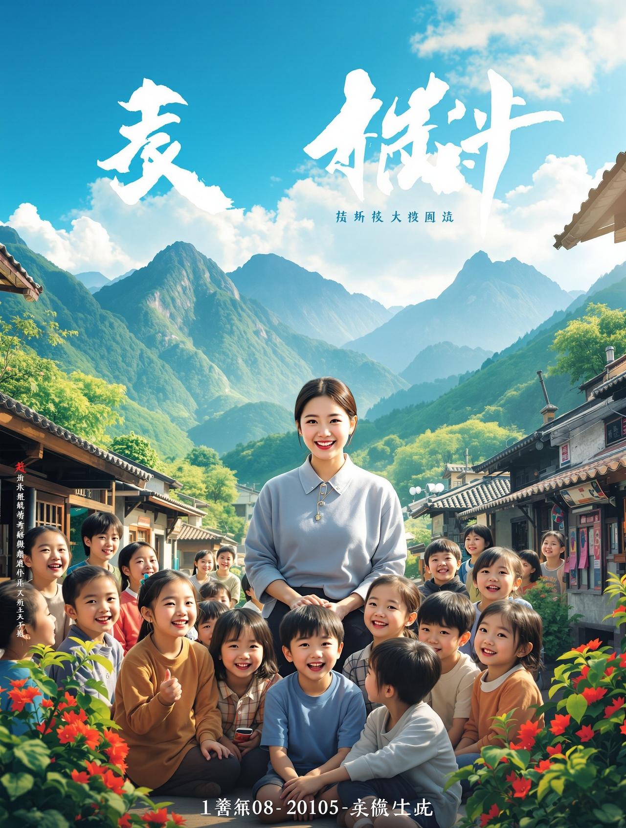 8090电影网作品《山村教师》官方海报